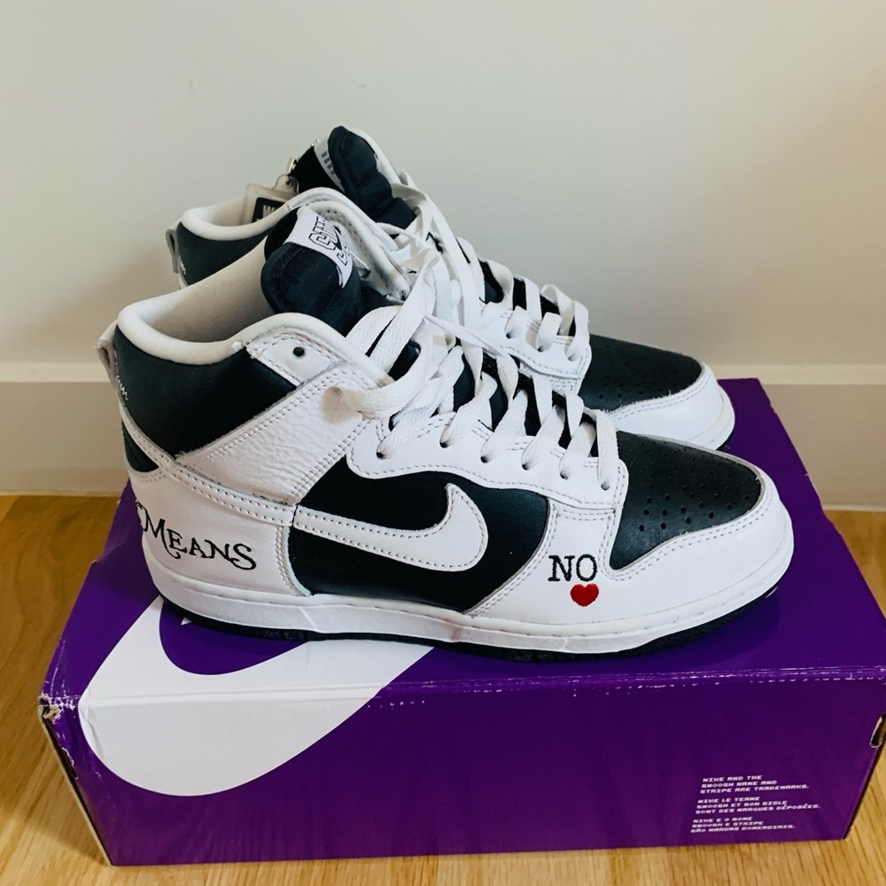 Nike x Supreme By Any Means High Dunks